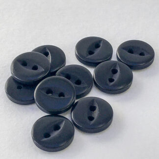Navy corozo buttons