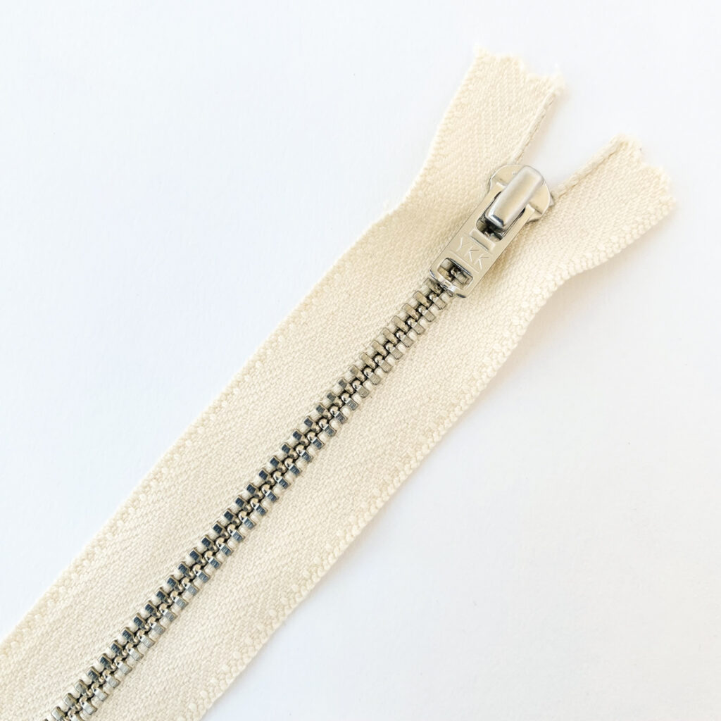 8 inch cotton zip